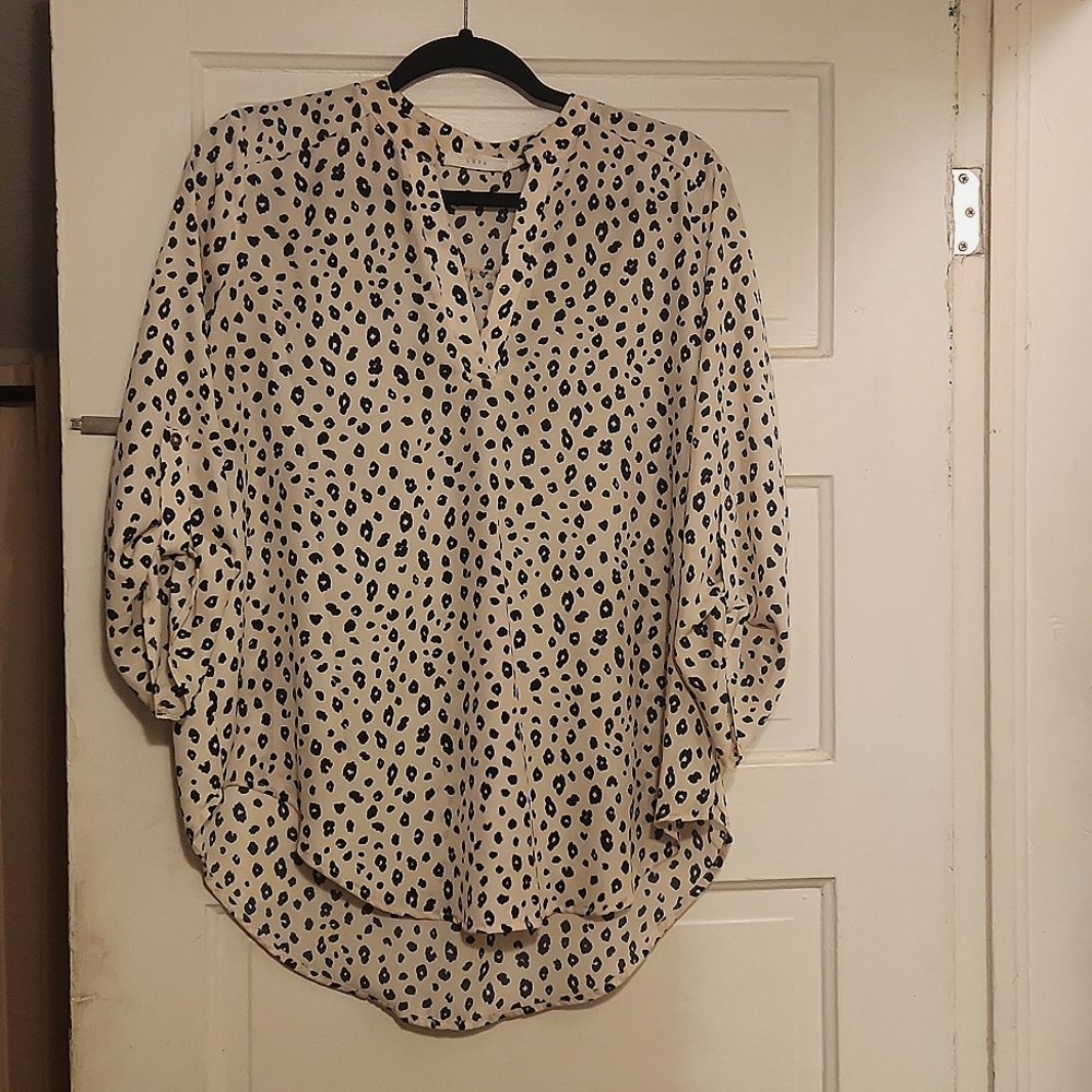 Lush Cheetah Print Blouse